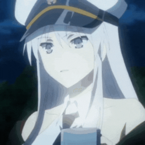 Azur Lane Drinking GIF