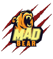 madbearbev madbear madbearbev Sticker