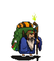 8Bit Voyager Sticker