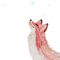 Fox Star Sticker