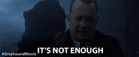 GreyhoundMovie sad done over tom hanks GIF