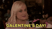 Parks And Recreation Happy Galentines Day GIF by NBC