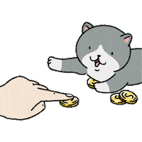 Happy Cat Sticker by HyperBeard