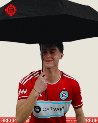 Chicago Fire Rain GIF by Chicago Fire Football Club