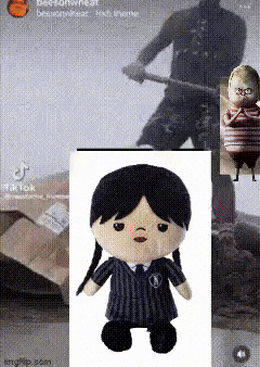 Jenna Ortega Wednesday GIF