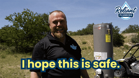 Scared Wish Me Luck GIF by Reliant Plumbing