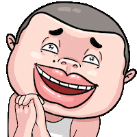 Excited Please Sticker