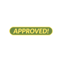 Approve Sticker by Hobbykokken