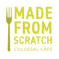colossalcafe breakfast restaurant lunch small business Sticker