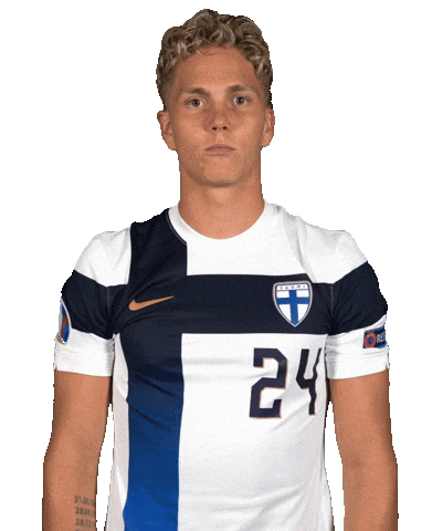 Euro Cup Smile Sticker by Huuhkajat