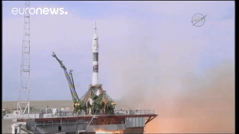 Take Off Space GIF by euronews