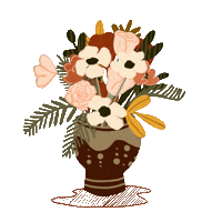 Flowers Love Sticker