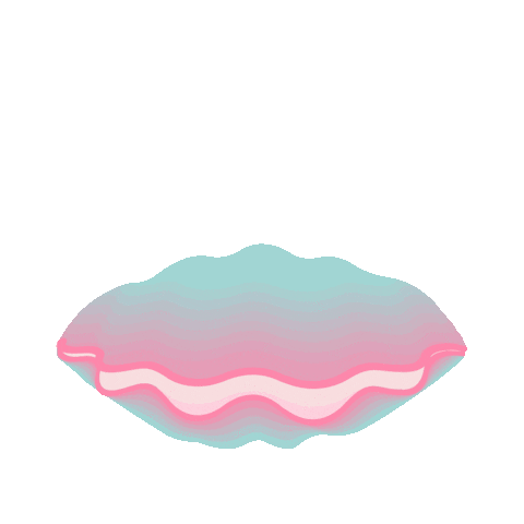 Pink Beach Sticker by WONDR