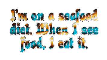 Eat Digital Art Sticker