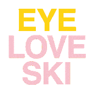 Eye Love Sticker by Stichting Melanoom