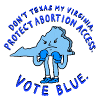 Terry Mcauliffe Vote Sticker by Creative Courage