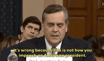 news impeachment impeachment inquiry jonathan turley GIF