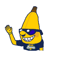 Baseball Wave Sticker by The Savannah Bananas