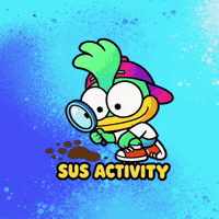 Suspicious Chibi GIF by Supducks