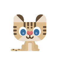 Cat Tongue Sticker by 黑啤 BEERU