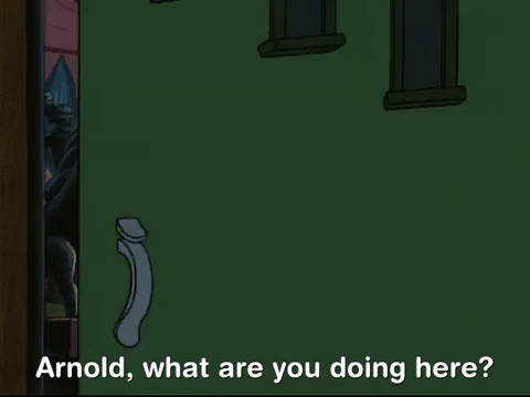 hey arnold nicksplat GIF