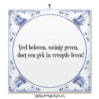 Nl Wijsheid Sticker by Tegelspreuken.nl