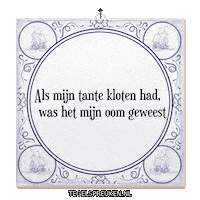 Humor Gezelligheid Sticker by Tegelspreuken.nl