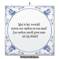 Man Humor Sticker by Tegelspreuken.nl