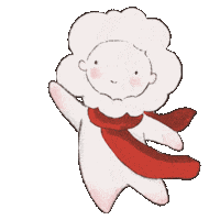 Cloud Dancing Sticker by Ogin Nayam