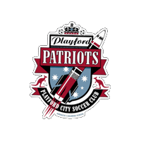 PlayfordPatriots pcp playford playford patriots playford city Sticker