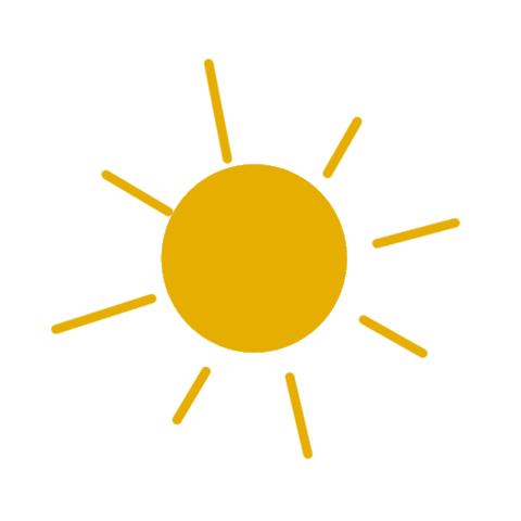 twentysevenlkld giphyupload sun yellow weather Sticker