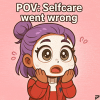 Shocked Sheet Mask GIF by Persona