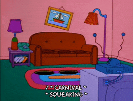 bart simpson couch gag GIF