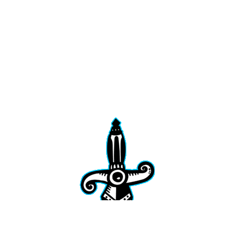 Oldschool Dagger Sticker by jão peitas