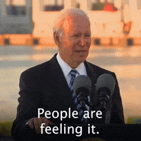 People are feeling it.