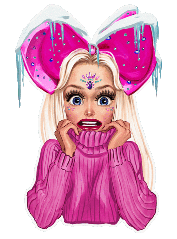 Winter Doll Sticker