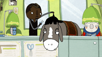 sarah & duck hair GIF by CBeebies Australia