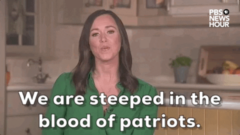 State Of The Union Patriots GIF by PBS NewsHour