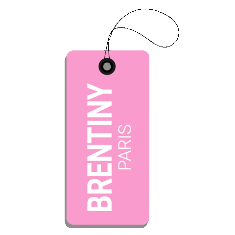 Pink Label Sticker by Brentiny Paris
