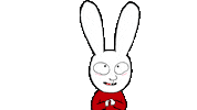 I Love You Bunny Sticker by Simon Super Rabbit