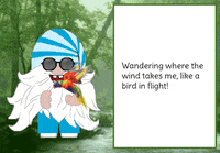 Birds Gnome GIF