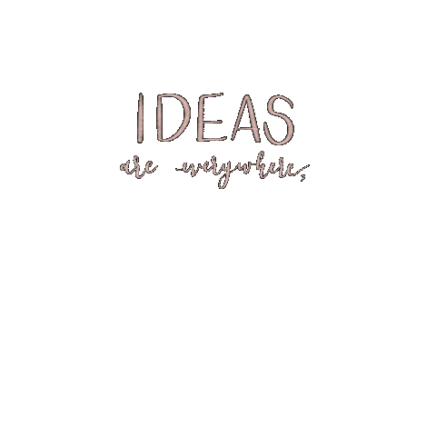 Ideas Are Everywhere Sticker