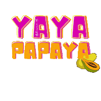 Singapore Papaya Sticker by Artisan Malaysia