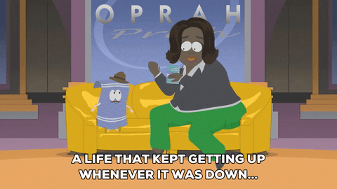 talking oprah winfrey GIF by South Park 