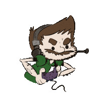 MorgantheSlug gaming slug morgantheslug Sticker