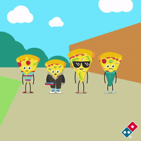 domino's pizza squad goals GIF by Domino’s UK and ROI