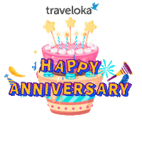 Birthday Holiday Sticker by Traveloka
