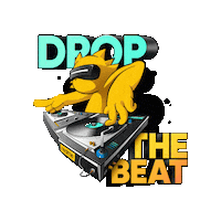 Dj Drop Sticker by realmeMY