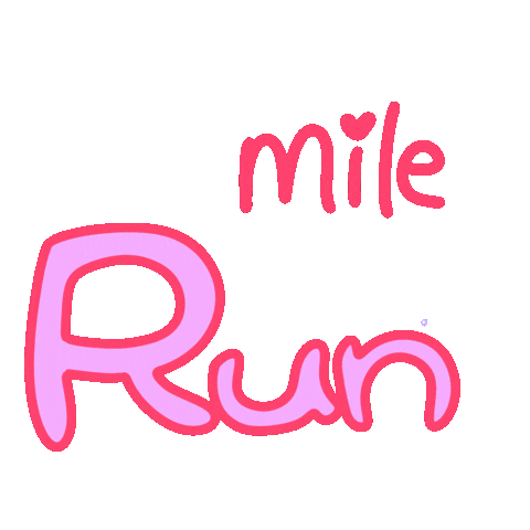 Workout Running Sticker