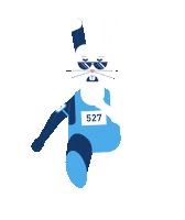 Training Running Sticker by Bewilder